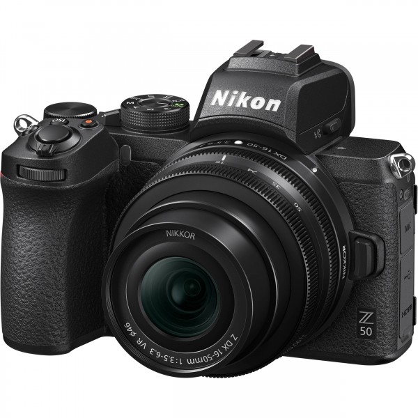 Nikon Z50 + Nikon Z 16-50mm + Trípode + Funda (Ga...