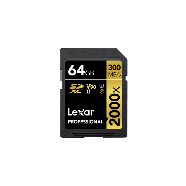 Tarjeta Lexar Professional 2000x SDHC ™ / SDXC ...